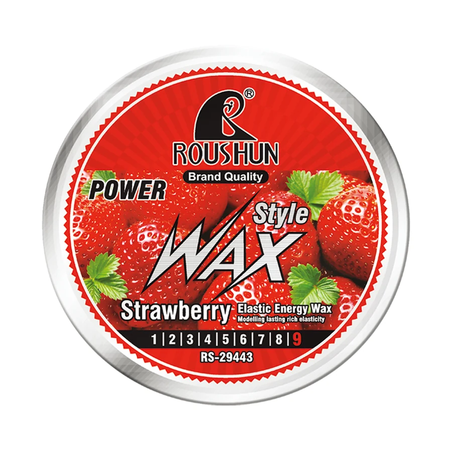 Strawberry Hair Styling Gel 150 g model RS-29443 product packaging for private label OEM/ODM