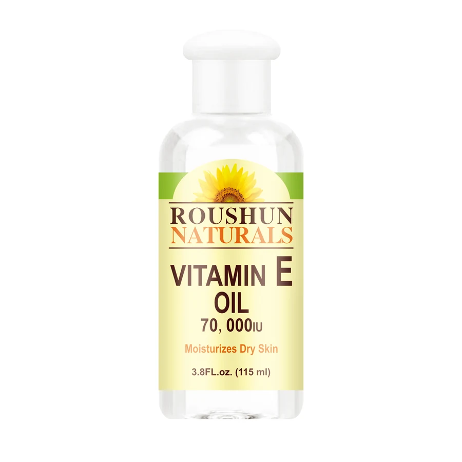Vitamin E Body Oil 115 ml model RS-29672 product packaging for private label OEM/ODM