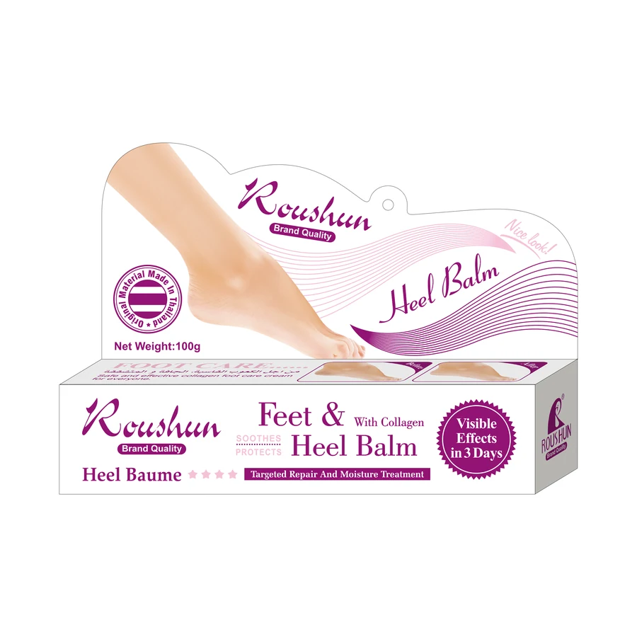 White Foot Cream 100 g x 12 model RS-29476 product packaging for private label OEM/ODM